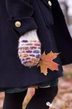 毛线织手套一般起多少针,用毛线编织的半指手套教程