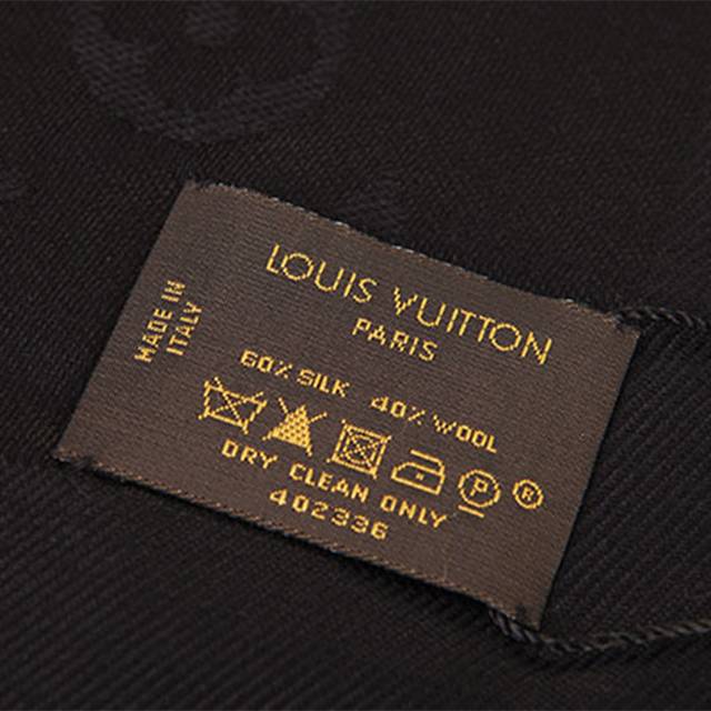 LV围巾霸屏时尚圈多年，是正品还是高仿就看它了！