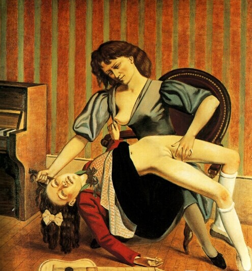 法国绘画大师巴尔蒂斯,巴尔蒂斯关于少女的画作