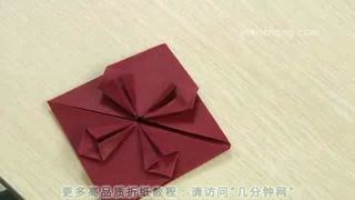 教你折玫瑰千纸鹤,教你折浪漫的樱花球