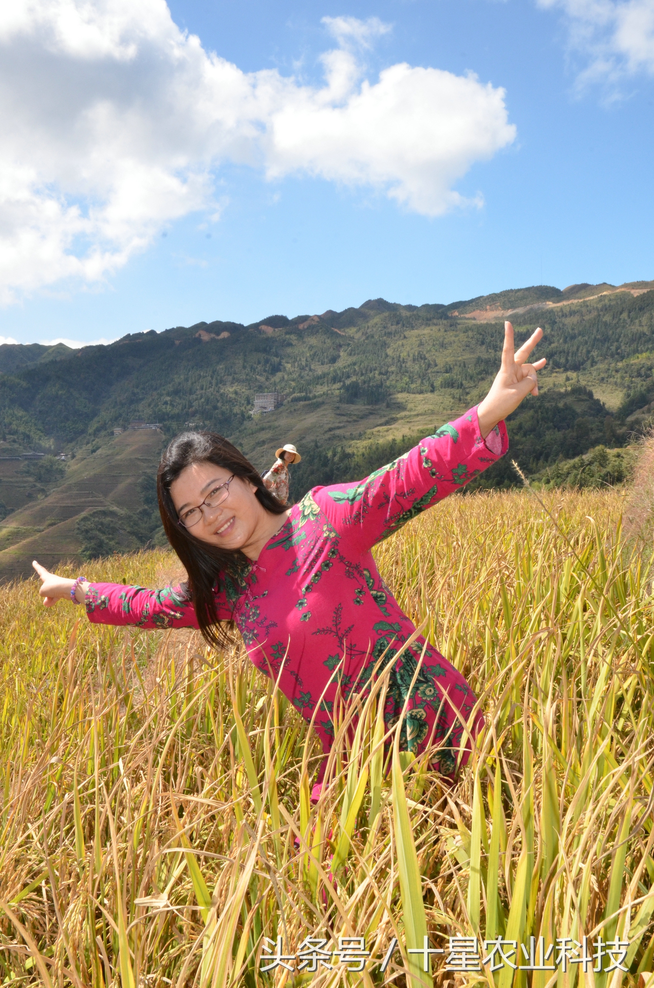 龙胜瑶族大寨龙脊梯田，原创拍摄几十图，有美女出镜哦！