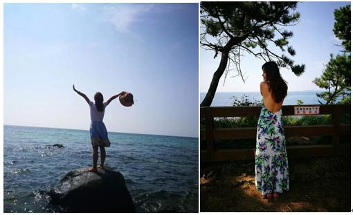 韩国美女第四次来首尔自由行,一个人韩国济州岛旅游