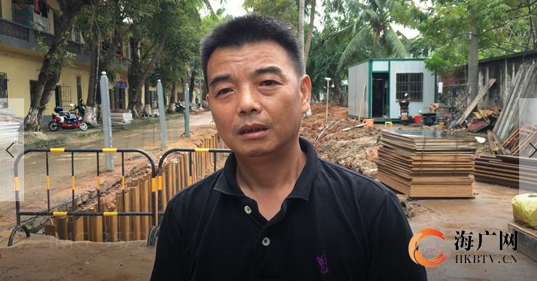 海口秀英区双拥路施工为何总延迟？