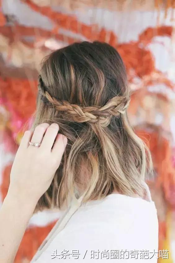 短发女2021流行短发中短发可扎,短发也能如此迷人