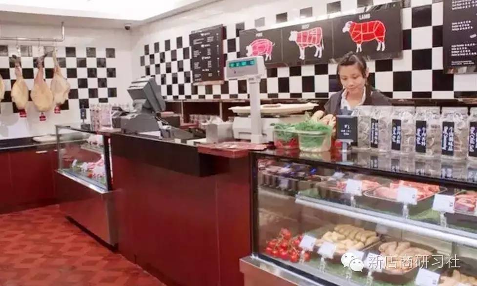 高端大气的肉店,肉店都有什么