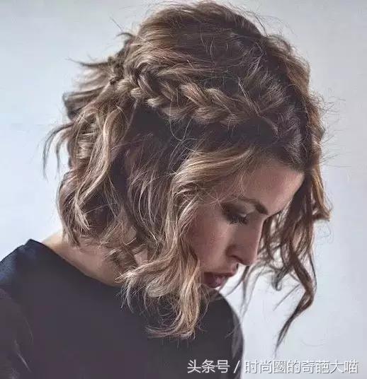 短发女2021流行短发中短发可扎,短发也能如此迷人