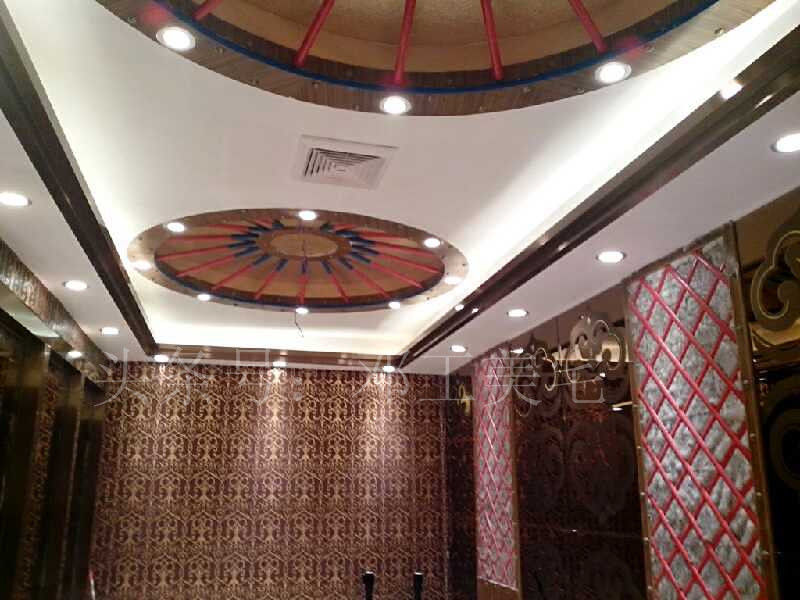 蒙古包烤全羊餐厅装修效果图,蒙古包餐厅的设计