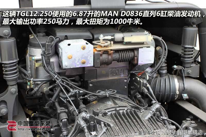 萌仔！图解德国MANTGL12.250专用车底盘