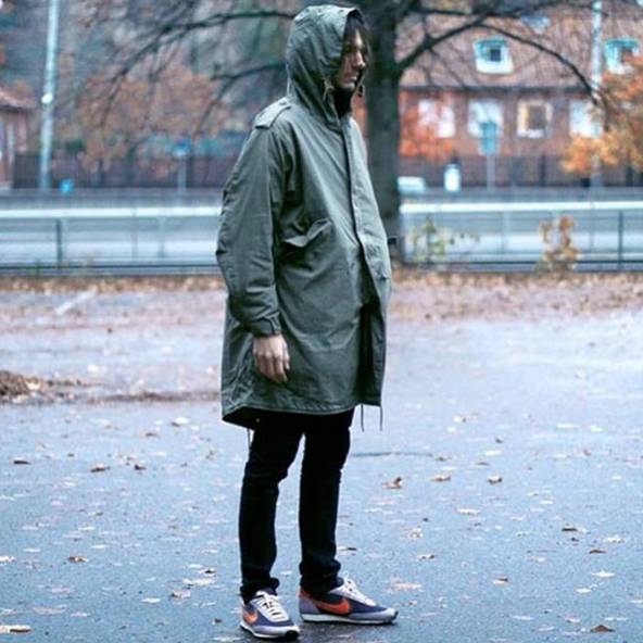 胖子穿m51好看吗,m51夹克上身效果