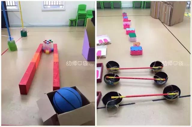 自制玩教具10以内分解,自制区域教具