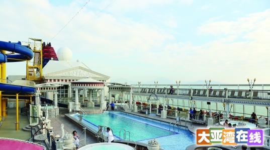 太子湾邮轮首航1500余乘客“尝鲜”,来看看邮轮里面有些啥?
