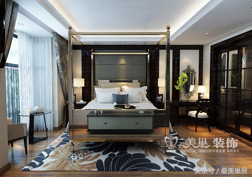 正商双湖湾装修,正商双湖湾联排别墅装修案例