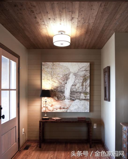 过道吊顶用石膏板还是桑拿板吊顶,桑拿板配石膏板吊顶效果