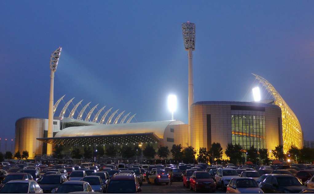 泰达足球场修缮重塑往日辉煌,重新改建后的泰达足球场