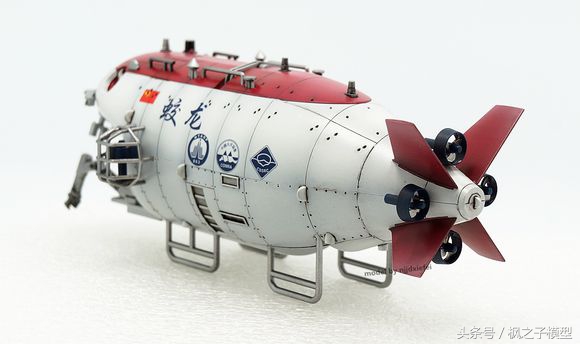 蛟龙号科学考察船模型,蛟龙号深潜考察船模型组装讲解