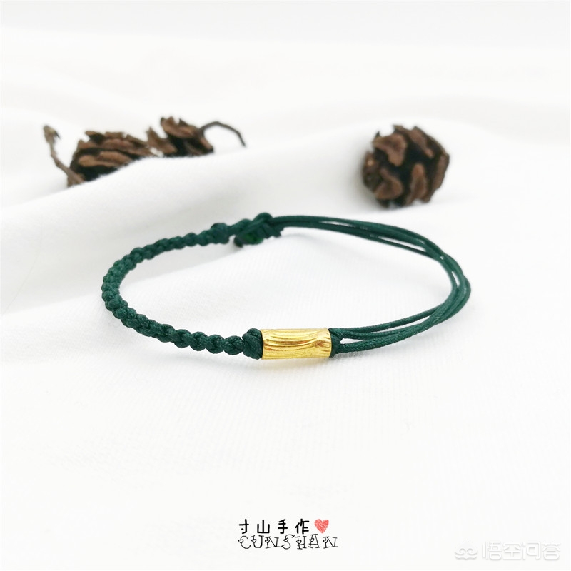 手串绳结打法中国结双线凤尾结,绳结中国结编法大全图解