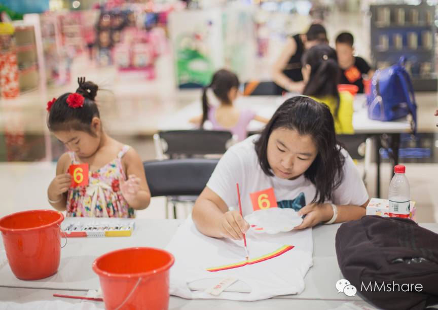 想象无限，创意T恤被宝贝儿们画成了“春田花花”