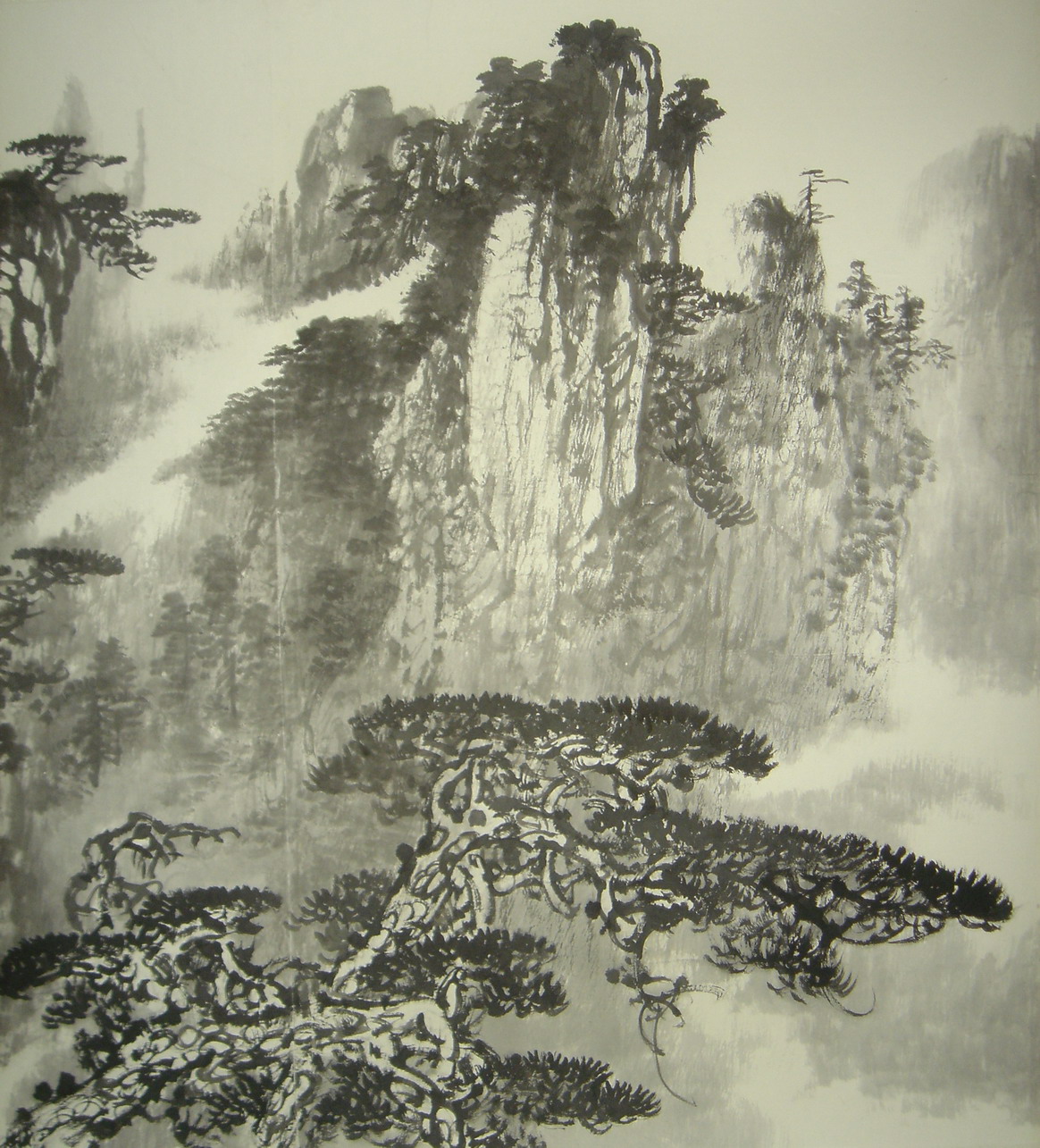 水墨山水画欣赏大全,水墨山水画欣赏贾又福