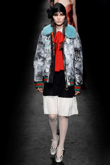 gucci古驰今年风格,古驰gucci2016春夏米兰时装周