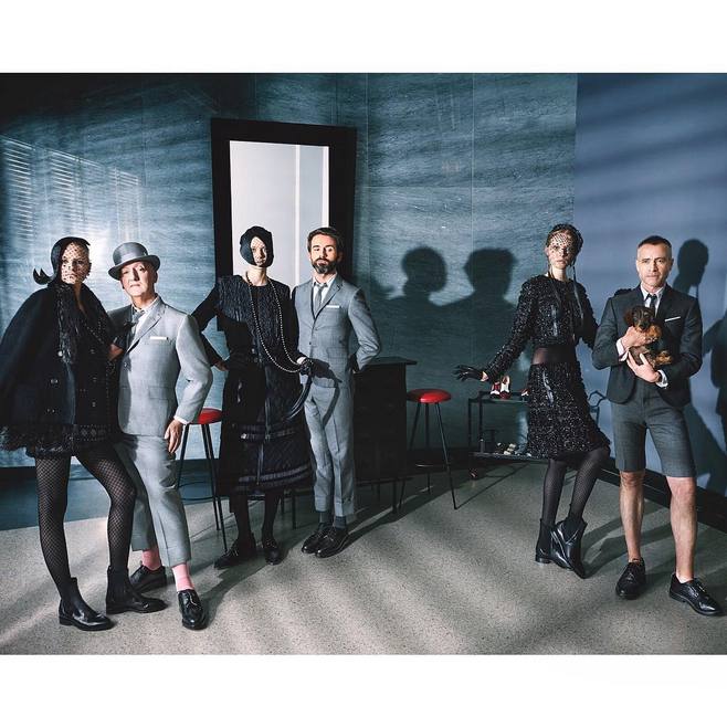 thombrowne正装,thombrowne风格给人的感觉