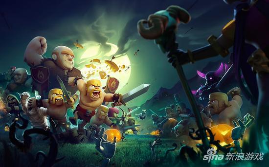 部落冲突夜世界9本流派,部落冲突女巫流派打法9本