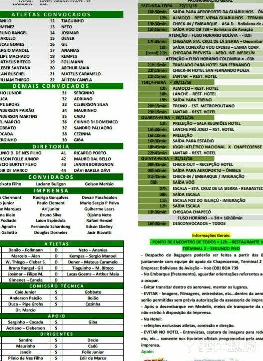 巴西空难球队联赛保级,巴甲球队空难事件