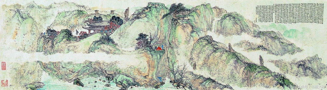 中国画写意大师当代,明清山水画大师