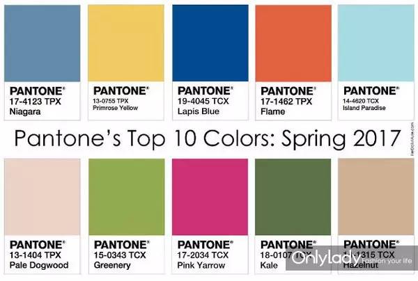 2020年流行色太蓝了附配色表,时尚配色什么颜色好看