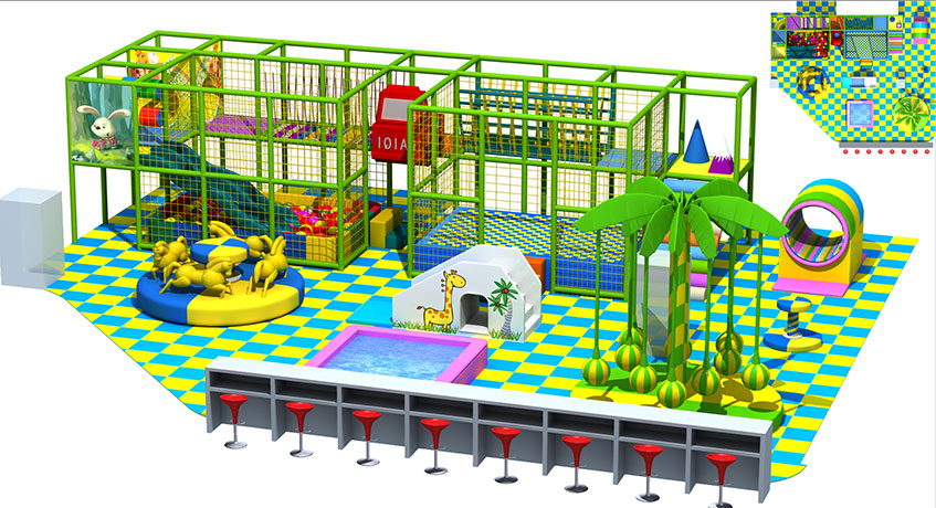 儿童淘气堡设备的效果,淘气堡儿童乐园特点