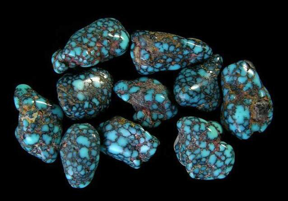 巴山矿口绿松石特点,美菱矿绿松石的特点