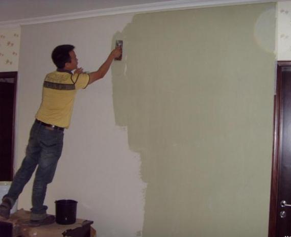 墙面油漆不好看怎么处理,墙面漆好发现不平整如何补救