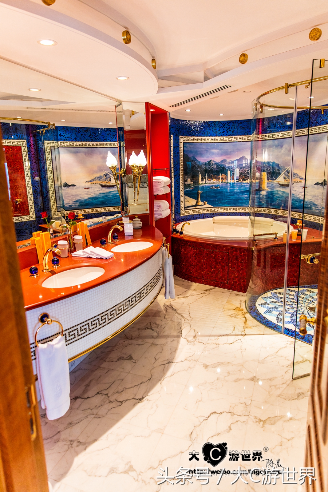 旅游的中国夫妻住迪拜帆船酒店,住迪拜帆船酒店攻略