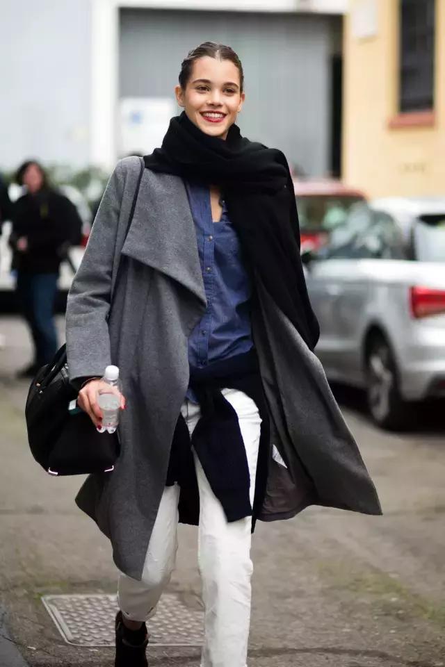 杨幂同款的围巾真洋气,杨幂同款格子围巾