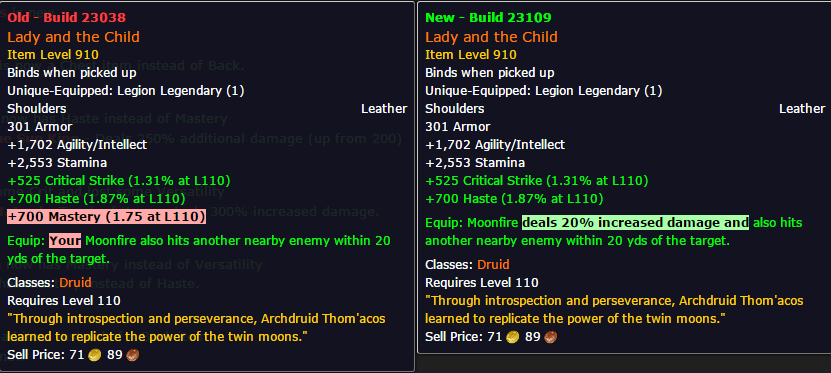 魔兽测试服：职业橙装补齐通用橙继续加强