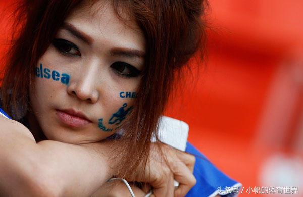 日本女球迷pk中国女球迷,各地女球迷颜值对比