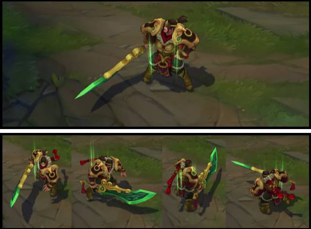 盖伦鸡年限定炫彩皮肤,lol盖伦鼠年限定皮肤