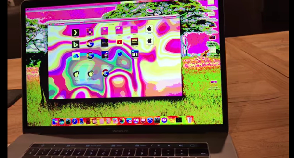 新款macbookpro使用时出现花屏,苹果macbook系统更新白屏