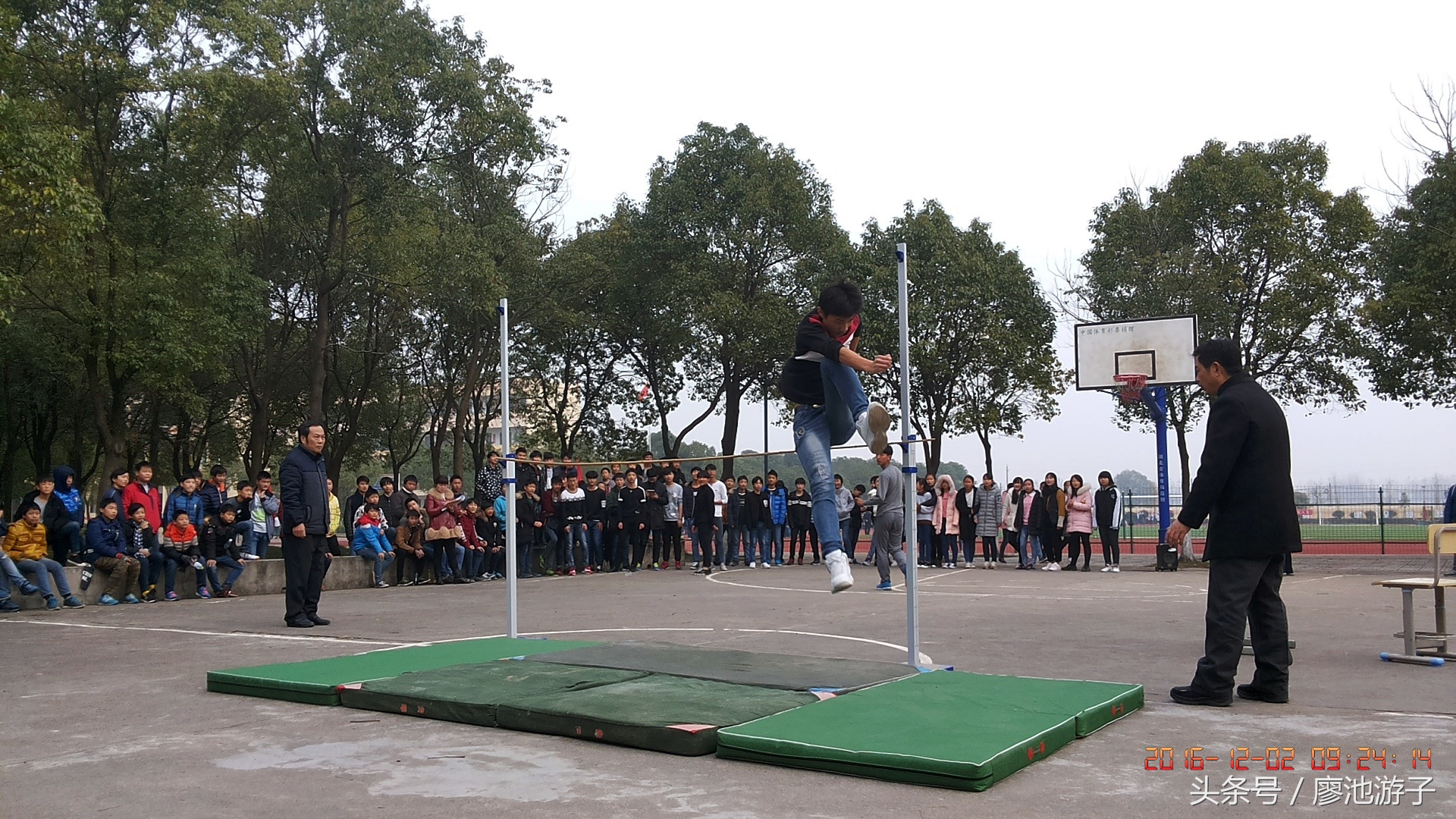 监利桥市镇初级中学运动会,监利县廖池初级中学校运会