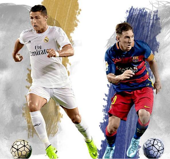 梅西c罗对决完整重播,国家德比梅西c罗梅开二度