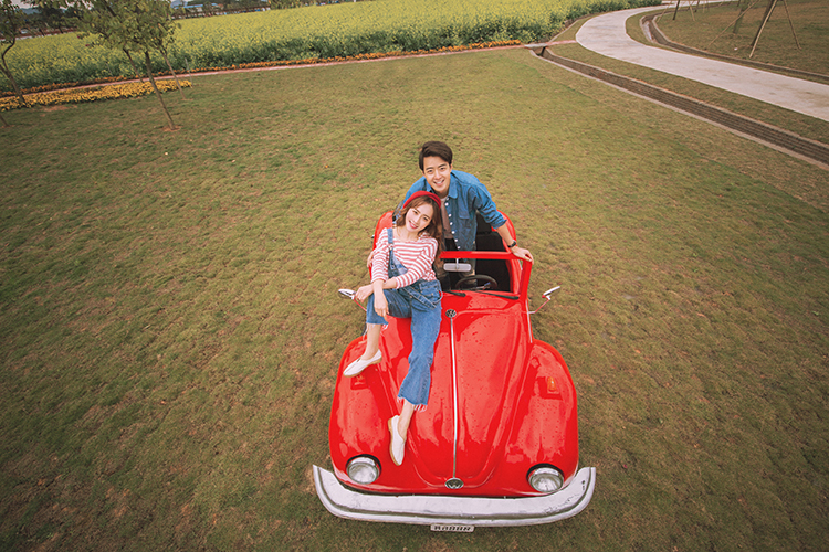 婚礼放鞭炮用什么车,婚礼放大招