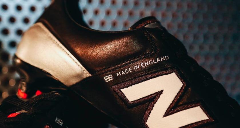 英格兰制造！newbalance全新袋鼠皮足球鞋