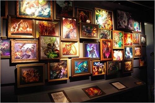 上班玩游戏的工作叫什么,网络游戏公司办公室装修