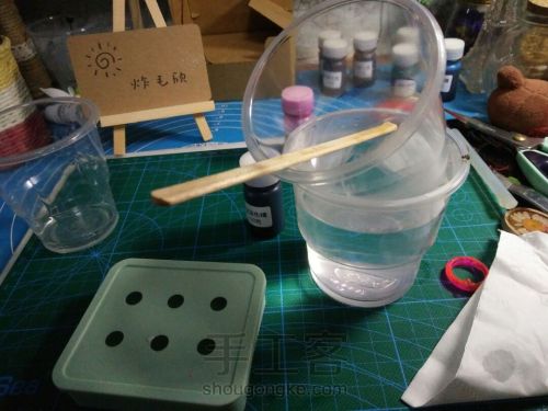 滴胶手工制作教程,滴胶梦幻流沙制作全过程