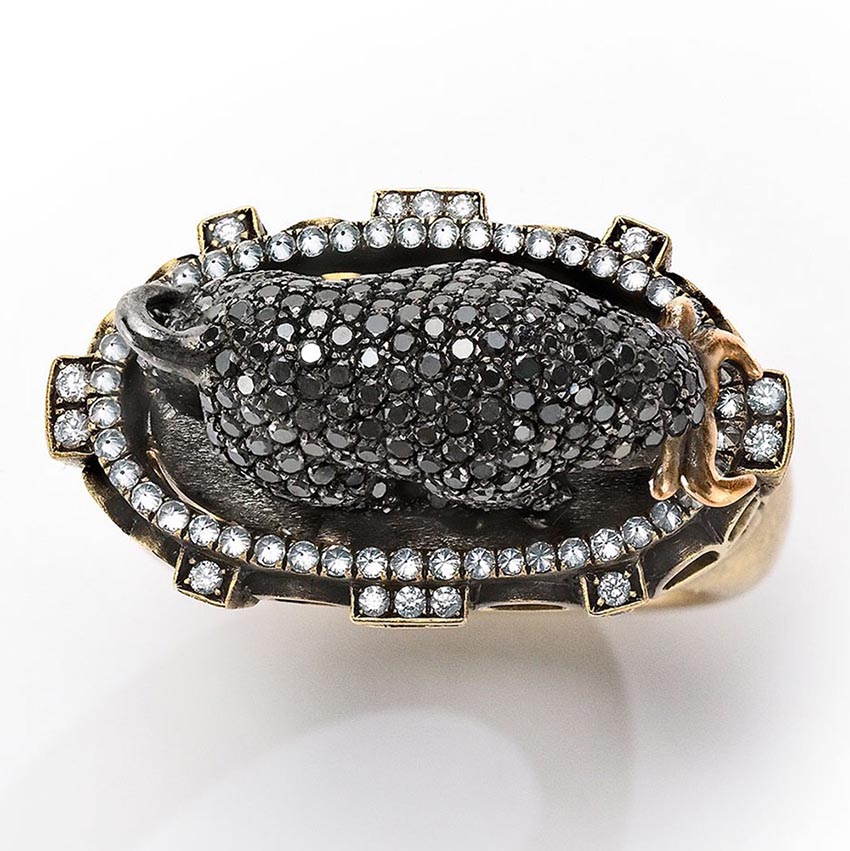 巧夺天工的珠宝设计,珠宝设计之多彩宝石款