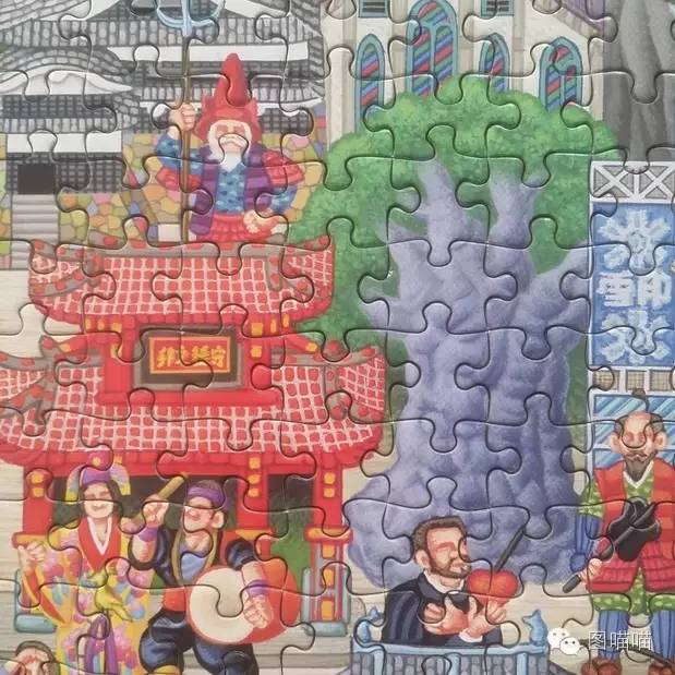 她从2000块拼图中解开了日本名胜中那些少为人知的秘密（二）