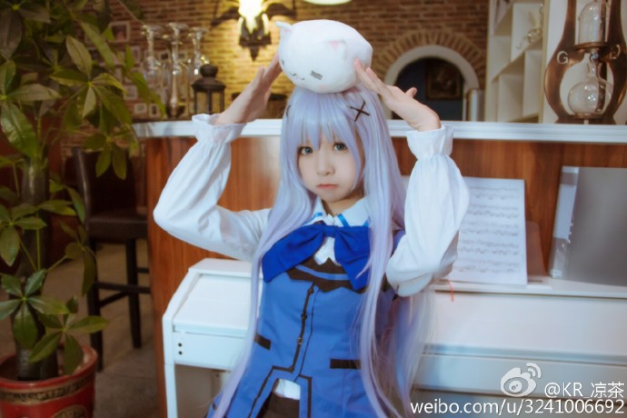 《请问您今天要来点兔子吗？》小萝莉智乃：今天要来点什么呢？