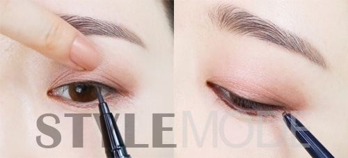 石原里美眼妆画法教程3ce,懒人眼影一抹成型石原里美