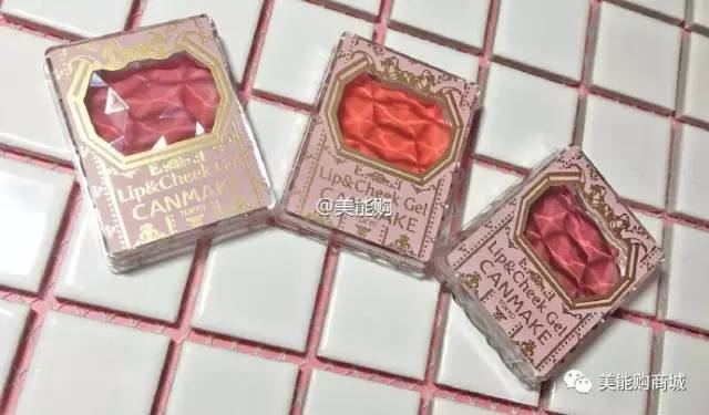 canmake腮红膏05号色,canmake唇颊两用腮红膏19