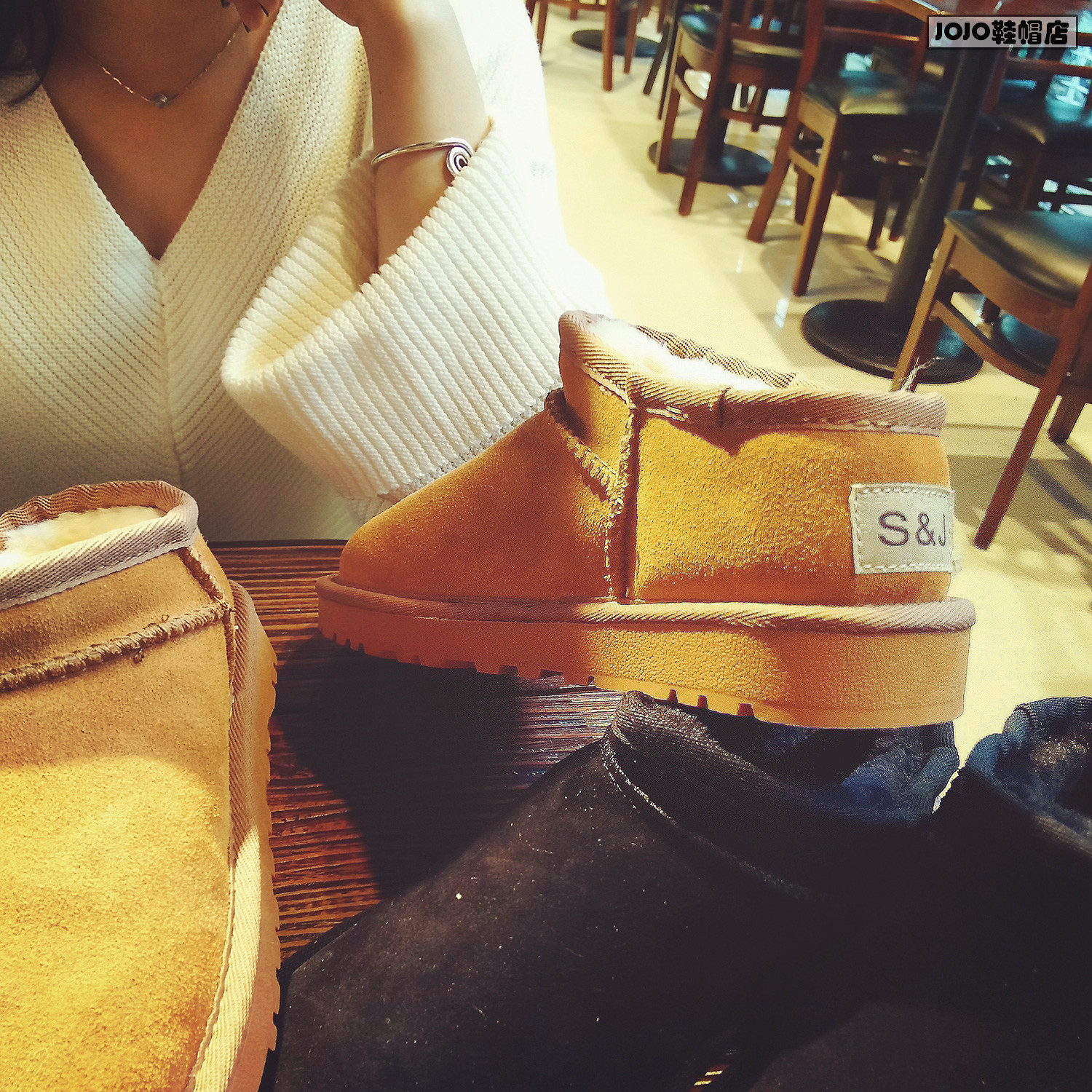 手把手教你，抗寒勇士雪地靴怎么穿才不会显肿