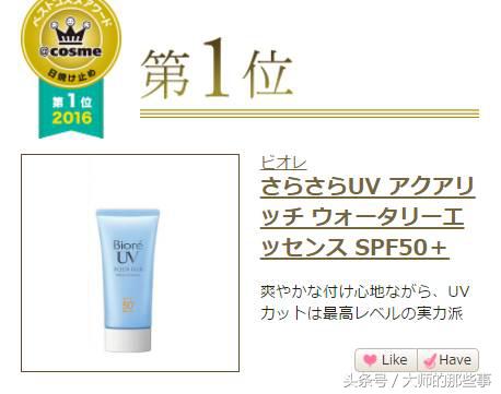 cosme大赏第一平价身体乳,cosme大赏彩妆榜单